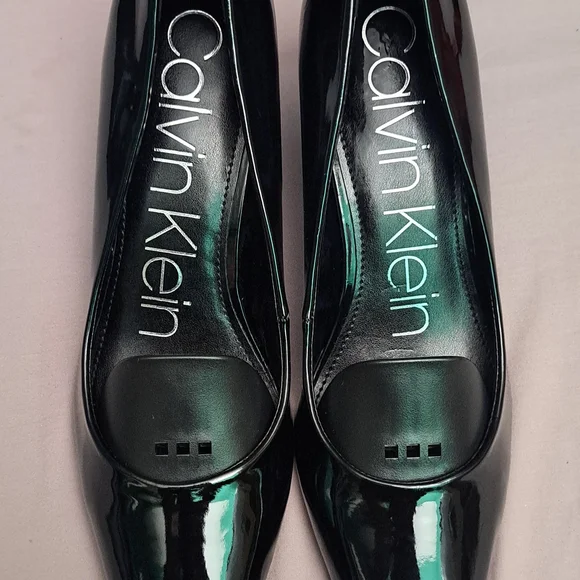 Calvin Klein Square Toe Round Heels - Picture 2 of 4